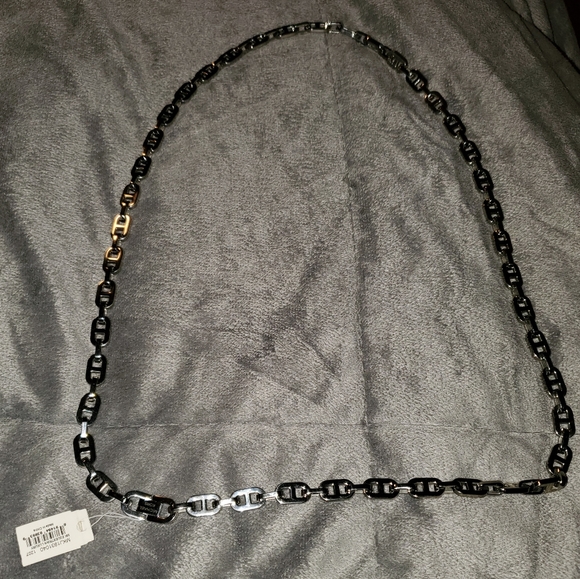 NWT Michael Kors Equestrian Luxury Link Long Neckl - Picture 7 of 8